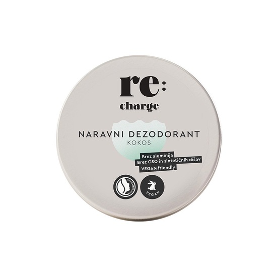 Bio deodorant, naravni kokos, RE, 45 g