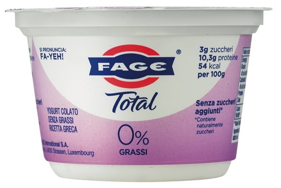 Grški jogurt, 0 % m.m., Total Fage, 150 g