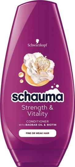 Balzam za lase, Strenght & Vitality, Schauma, 250 ml