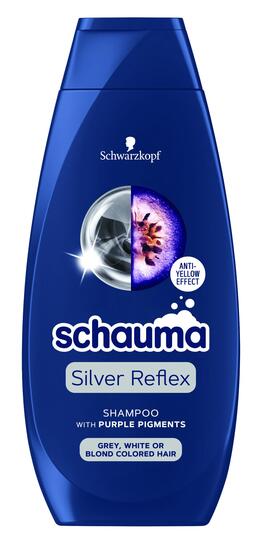 Šampon za lase, Silver Reflex, Schauma, 400 ml