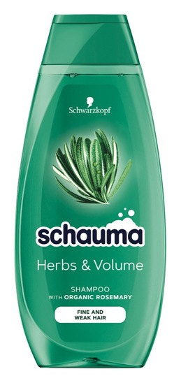 Šampon za lase, Herbs & Volume, Schauma, 400 ml