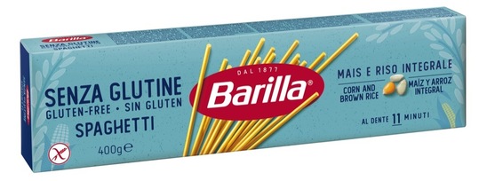 Špageti brez glutena N°5, Barilla, 400 g