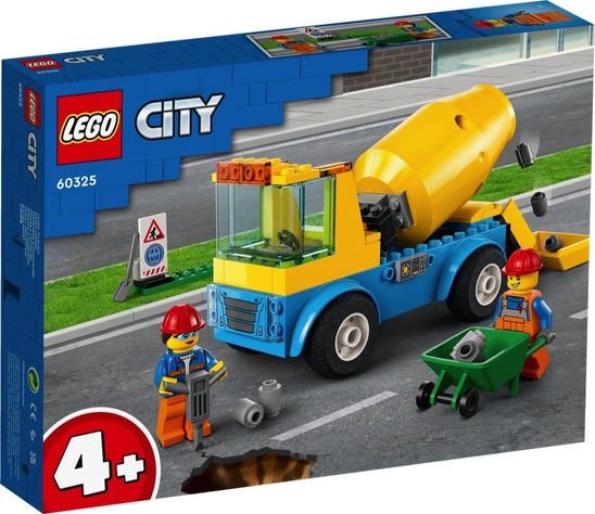 Kocke, tovornjak z mešalnikom betona 60325, Lego City