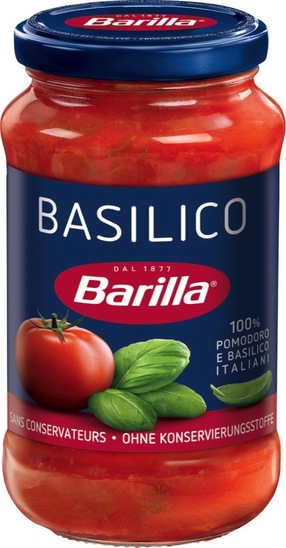 Paradižnikova omaka z baziliko, Barilla, 400 g