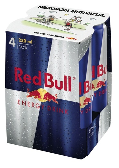 Energijski napitek, Red Bull, 4 x 0,25 l