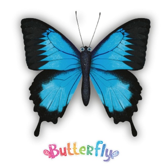 Leteči metuljčki Butterfly