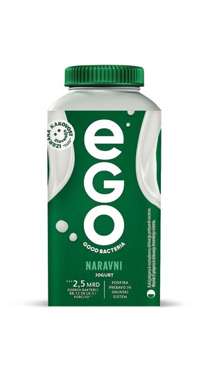 Jogurt Ego, 1,3 % m.m., Ljubljanske Mlekarne, 250 g