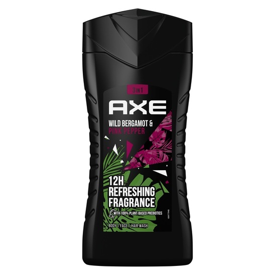 Gel za prhanje Bergamont & Pink pepper, Axe, 250 ml