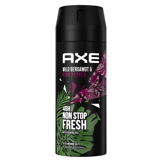 Deodorant Bergamont & Pink pepper sprej, Axe, 150 ml