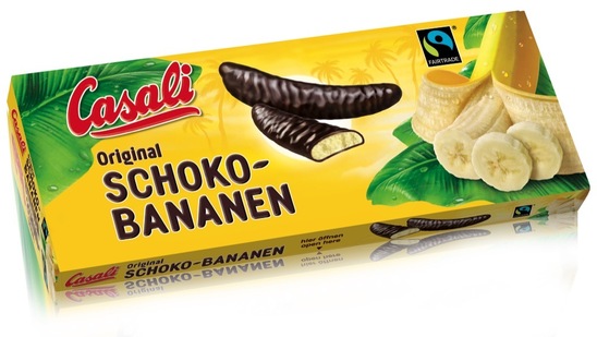 Čokoladne bananice, Casali, 300 g
