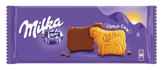 Čokoladni piškoti Choco Cow, Milka, 120 g