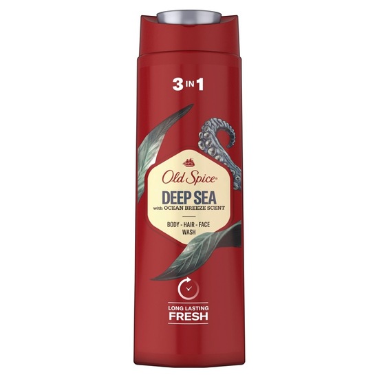 Gel za prhanje Deep sea, Old Spice, 400 ml