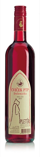 Cviček, kakovostno rdeče vino, Pleterje, 0,75 l