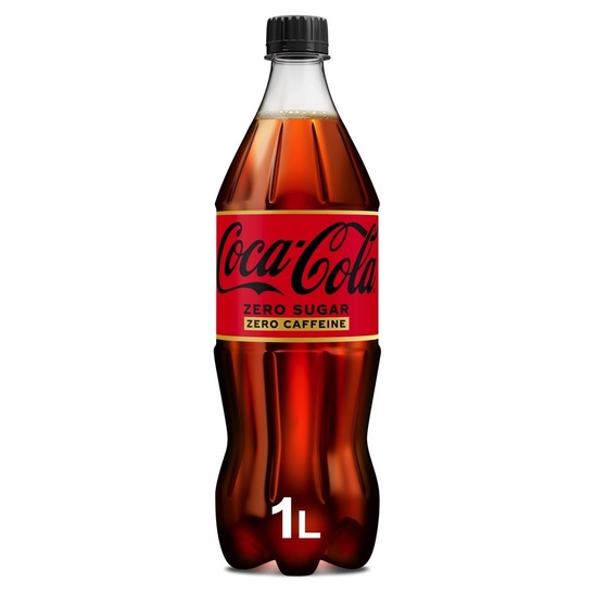 Gazirana pijača brez kofeina, Coca Cola, 1 l
