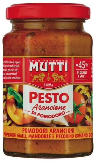 Omaka pesto, oranžni paradižnik, Mutti, 180 g