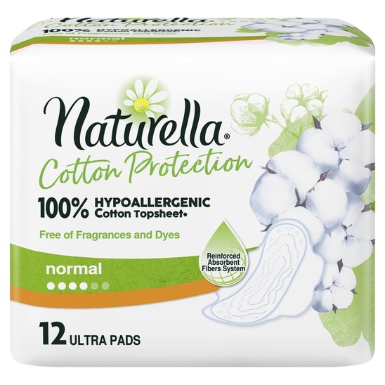 Damski vložki Cotton regular, Naturella, 12/1