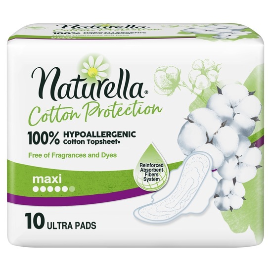 Damski vložki Cotton super, Naturella, 10/1