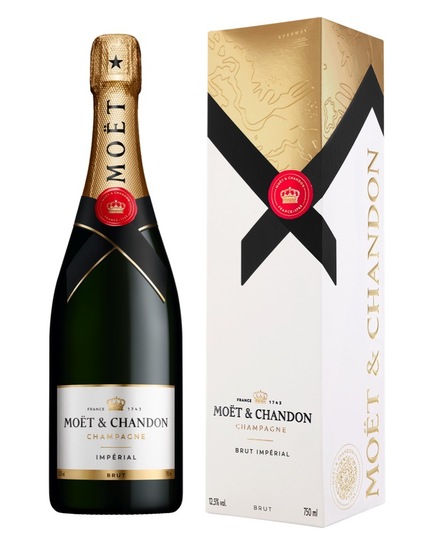 Champagne Moet&Chandon Imperial v darilnem pakiranju, Moet Chandon, 0,75 l