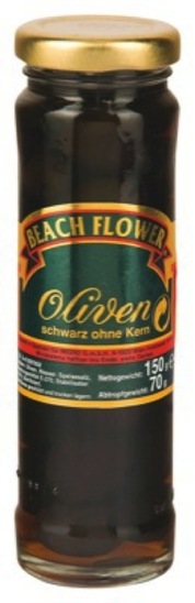Črne olive, Beach Flower, 150 g