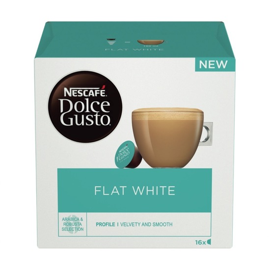 Kava Flat White, Nescafe Dolce Gusto, 187,2 g