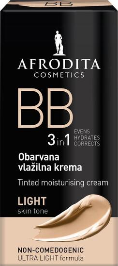 Obarvana BB krema, svetla, Afrodita, 30 ml