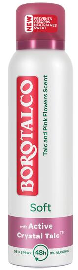 Deodorant v spreju, Soft, Borotalco, 150 ml