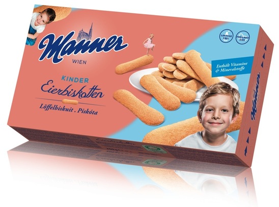 Keksi za otroke, Manner, 200 g