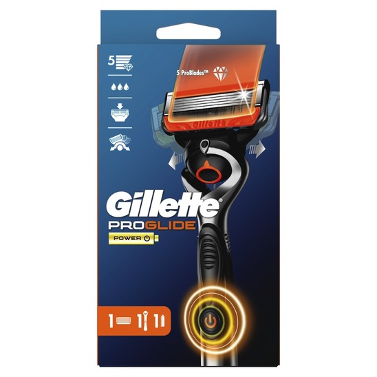 Ročni brivnik Flexiball Power + 1 nastavek, Gillette