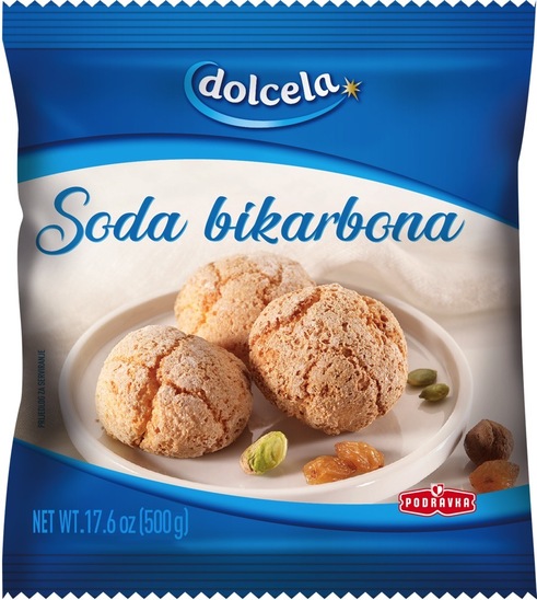 Soda bikarbona, Dolcela, 500 g