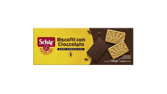 Čokoladni piškoti brez glutena, Schar, 150 g