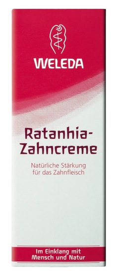 Zobna krema, ratanija, Weleda, 75 ml