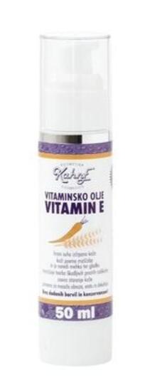 Olje vitaminsko  Kahne E vitamin E  50ml