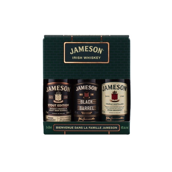 Whiskey, Jameson, 40 % alkohola, 3 x 0,05 l