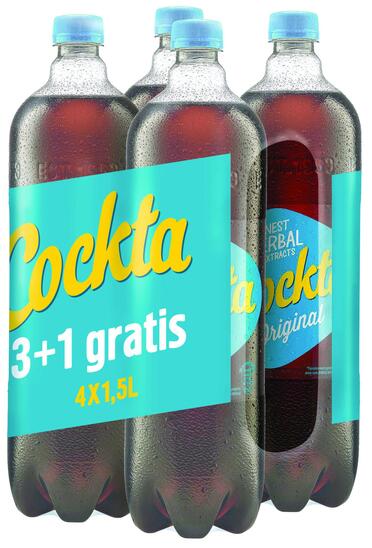 Gazirana pijača, Cockta, 4 x 1,5 l