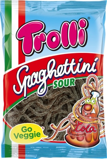 Bonboni Spaghettini Cola, Trolli, 100 g