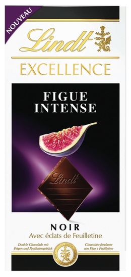 Temna čokolada s figo, Lindt, 100 g
