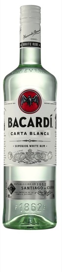 Rum Carta Blanca, Bacardi, 37,5 % alkohola, 0,7 l