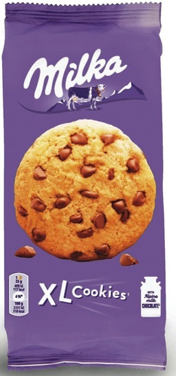 Piškoti Choco Cookie XL, Milka, 184 g