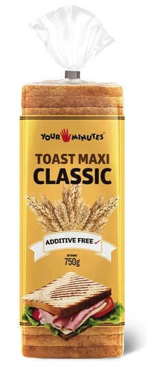 Toast Maxi Classic, Tvojih 5 minut, 750 g