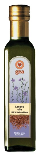 Laneno olje, Gea, 250 ml