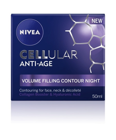 Nočna krema Cellular anti-age volume filling, Nivea, 50 ml