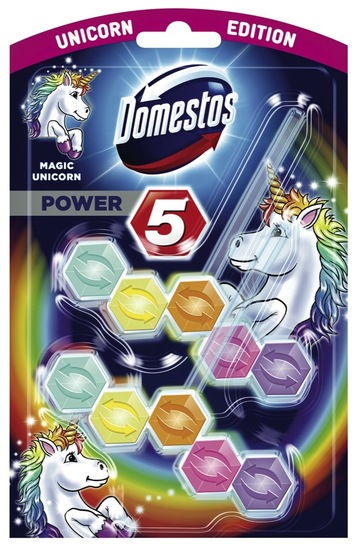 WC Osvežilec, Unicorn duo, Domestos, 2 x 55 g