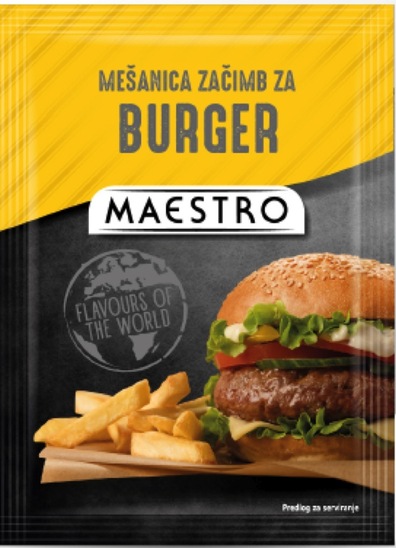 Začimbna mešanica za burger, Maestro, 30 g