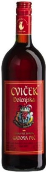 Cviček, kakovostno rdeče vino, Gadova, 1 l