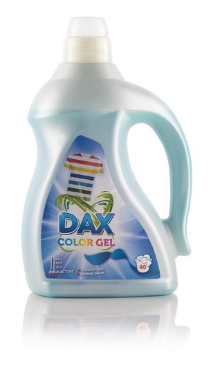 Detergent za pranje perila Color, Dax, 3 l, 40 pranj