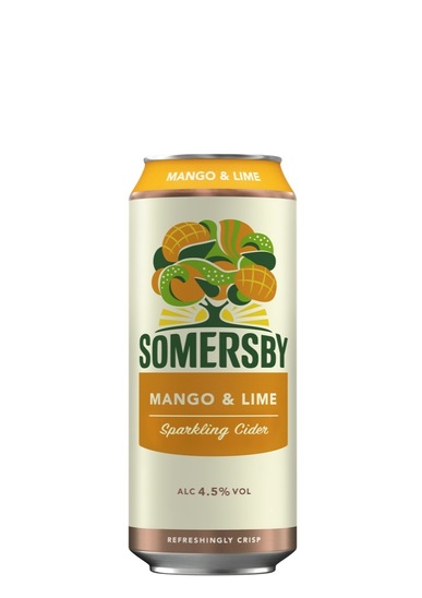 Cider mango in limeta, Somersby, 4,5% alkohola, 0,5 l