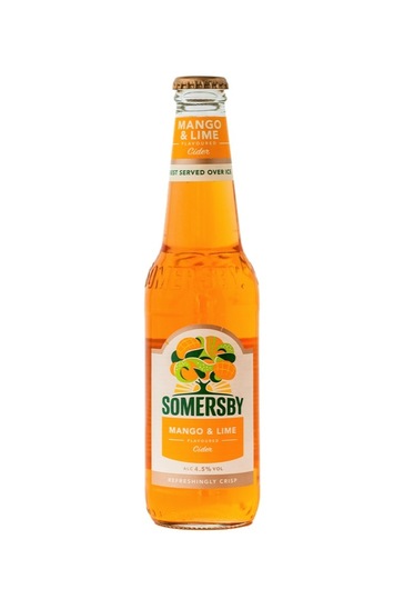Cider mango in limeta, Somersby, 4,5% alkohola, 0,33 l