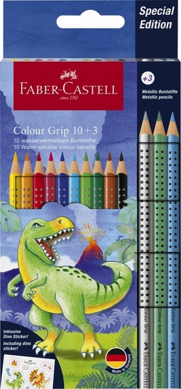 Barvice, Grip Dino, Faber Castell, 13/1