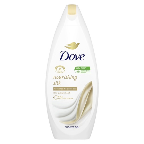 Gel za prhanje Silk Skin, Dove, 250 ml