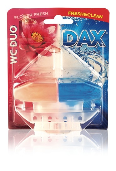 Wc obešanka Duo Flower Fresh, Dax, 55 ml